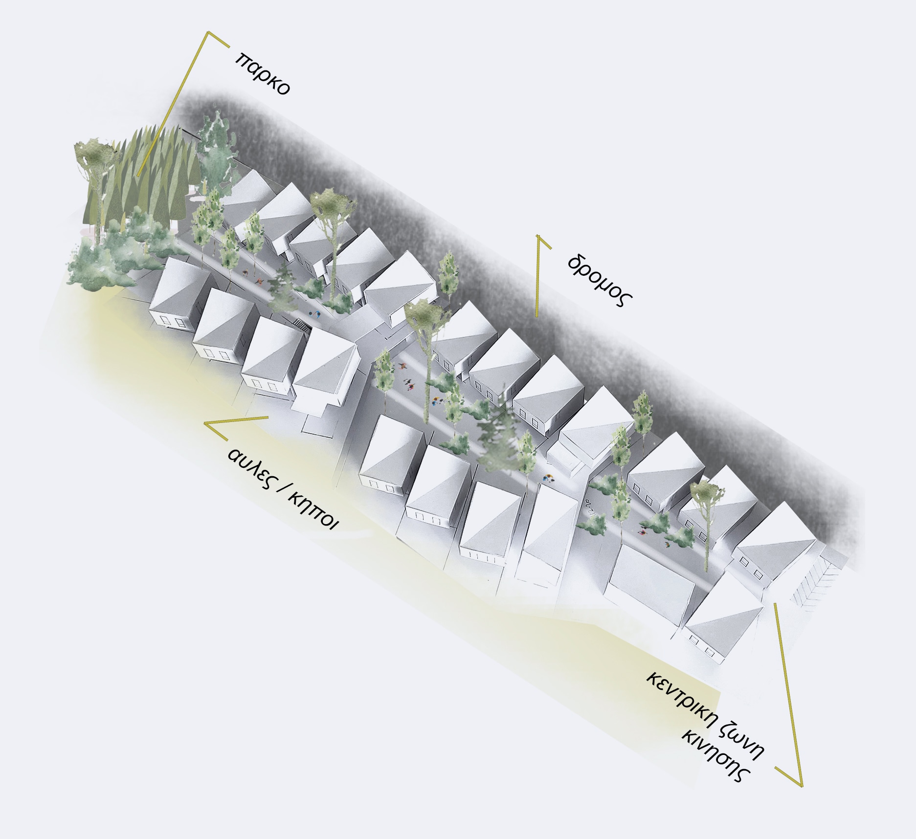 Design diagram, Social Housing Complex
