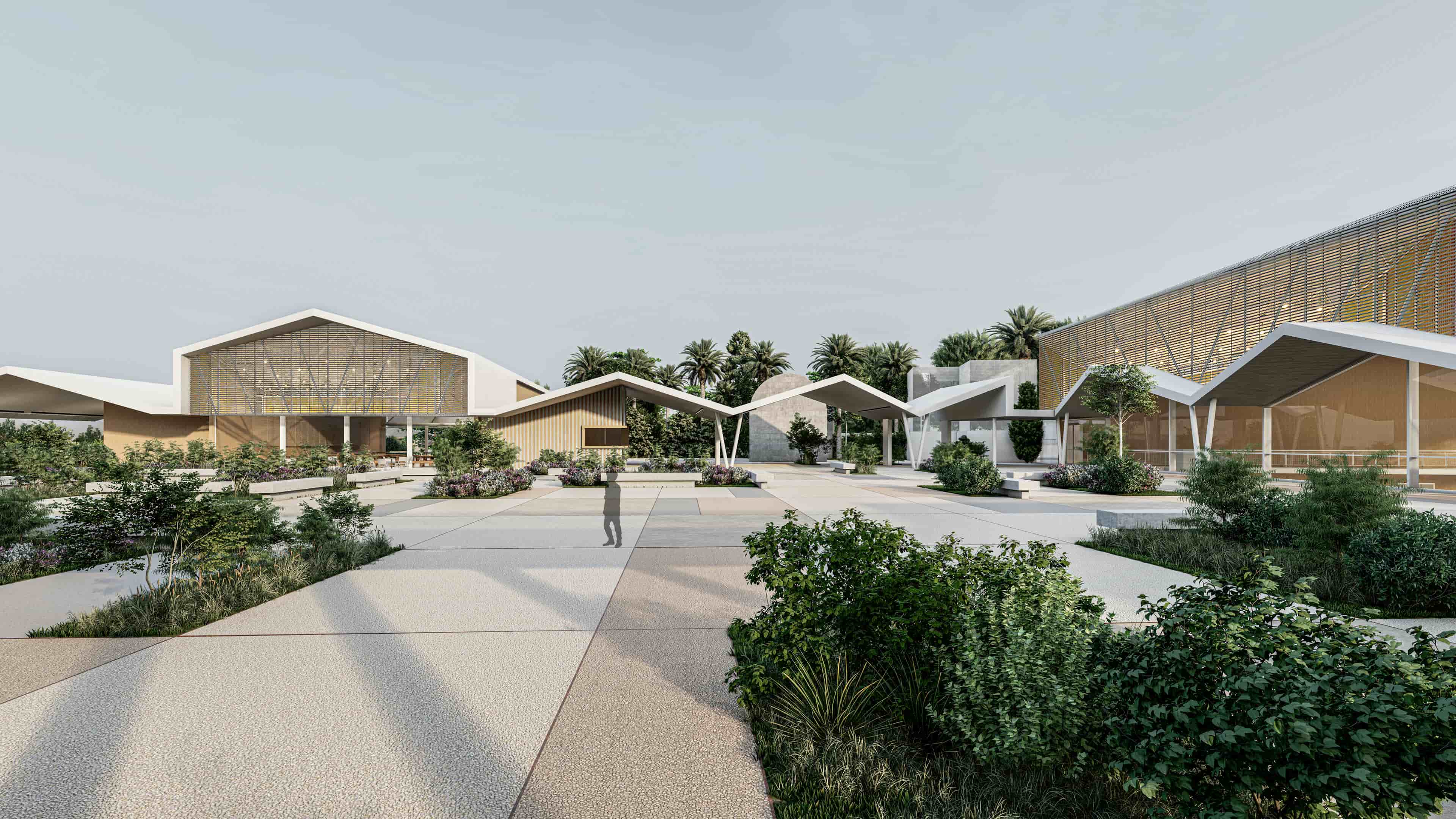 Pancyprian Highschool – Masterplan and Sports Hall, Nicosia