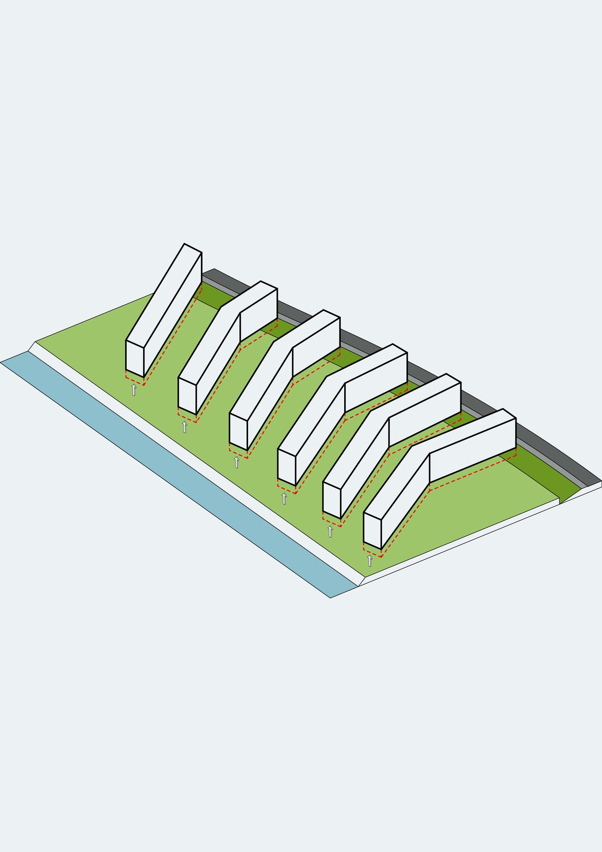 Design diagram, Student Residence of the University of Cyprus (Phase b)