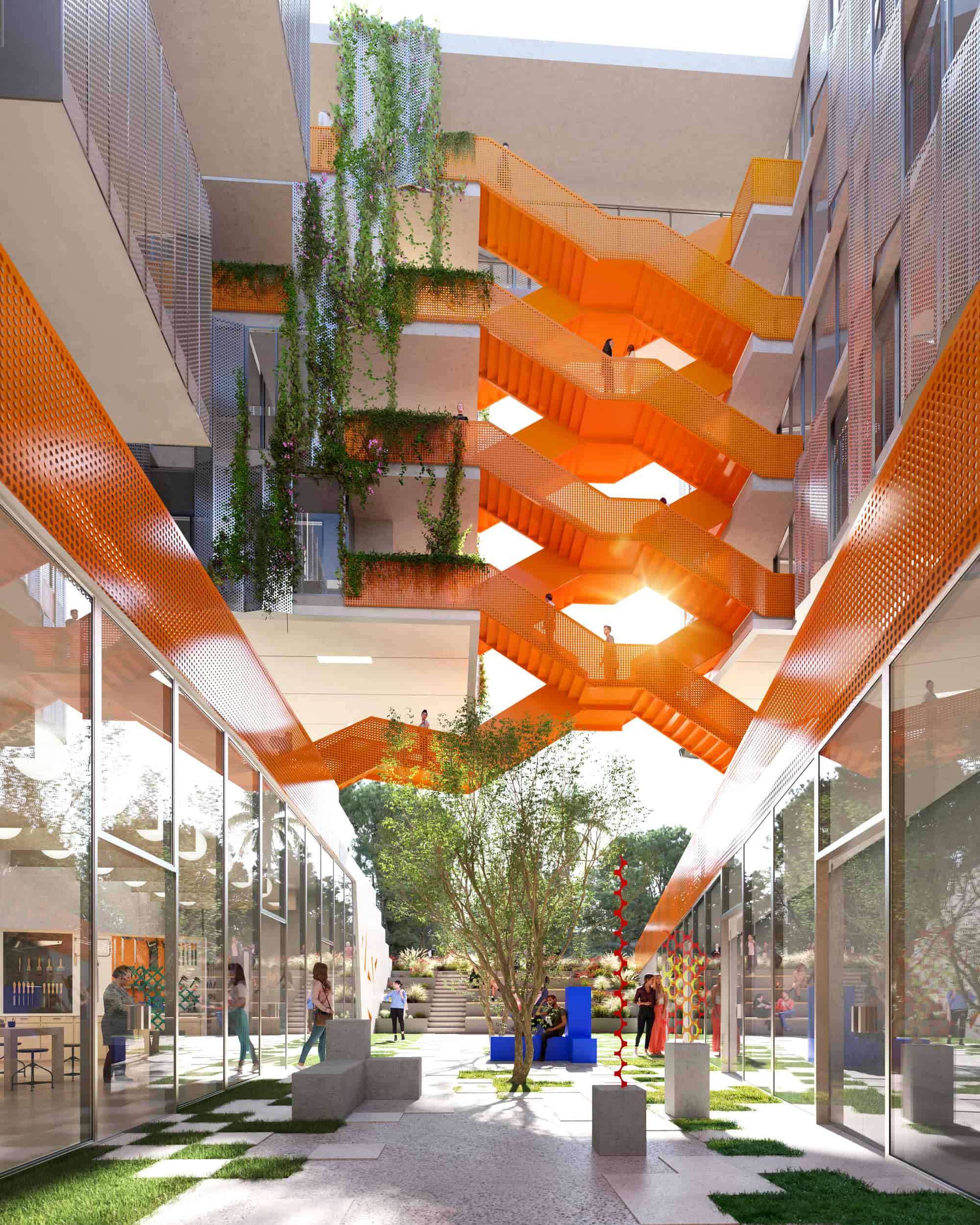 Amphitheatre, The Faculty of Multimedia and Graphic Arts of the Cyprus University of Technology