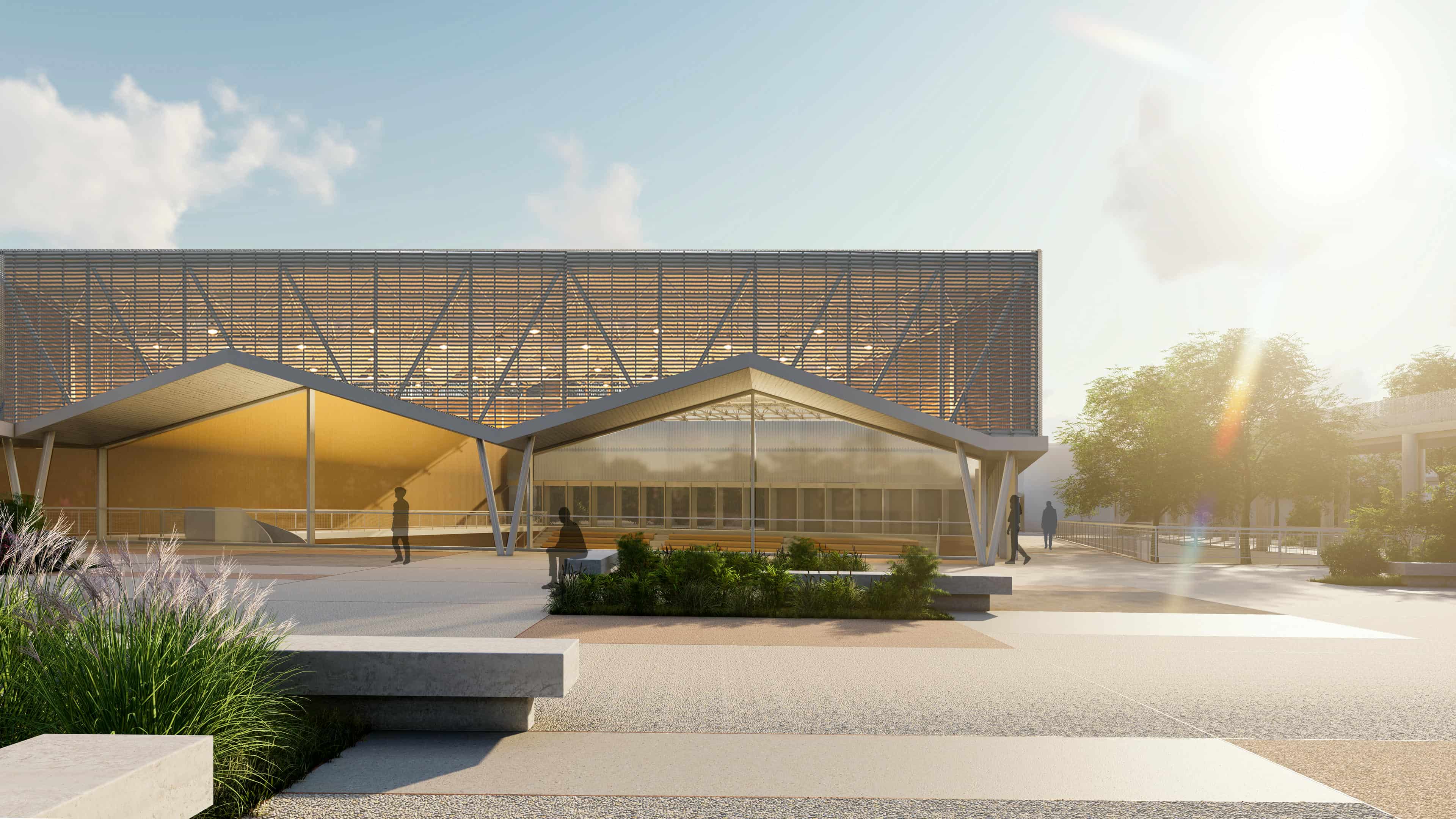 Pancyprian Highschool – Masterplan and Sports Hall, Nicosia