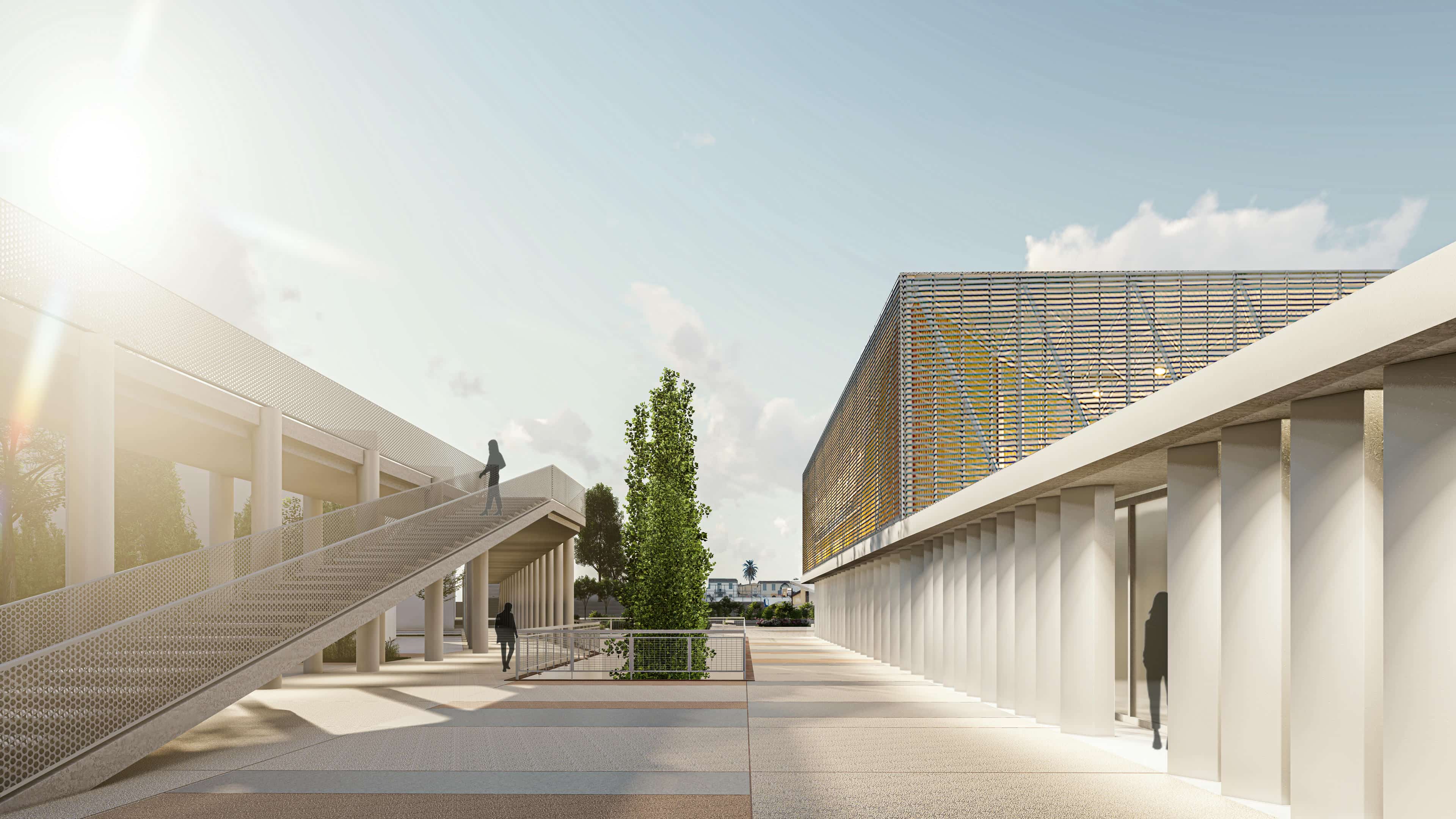 Pancyprian Highschool – Masterplan and Sports Hall, Nicosia