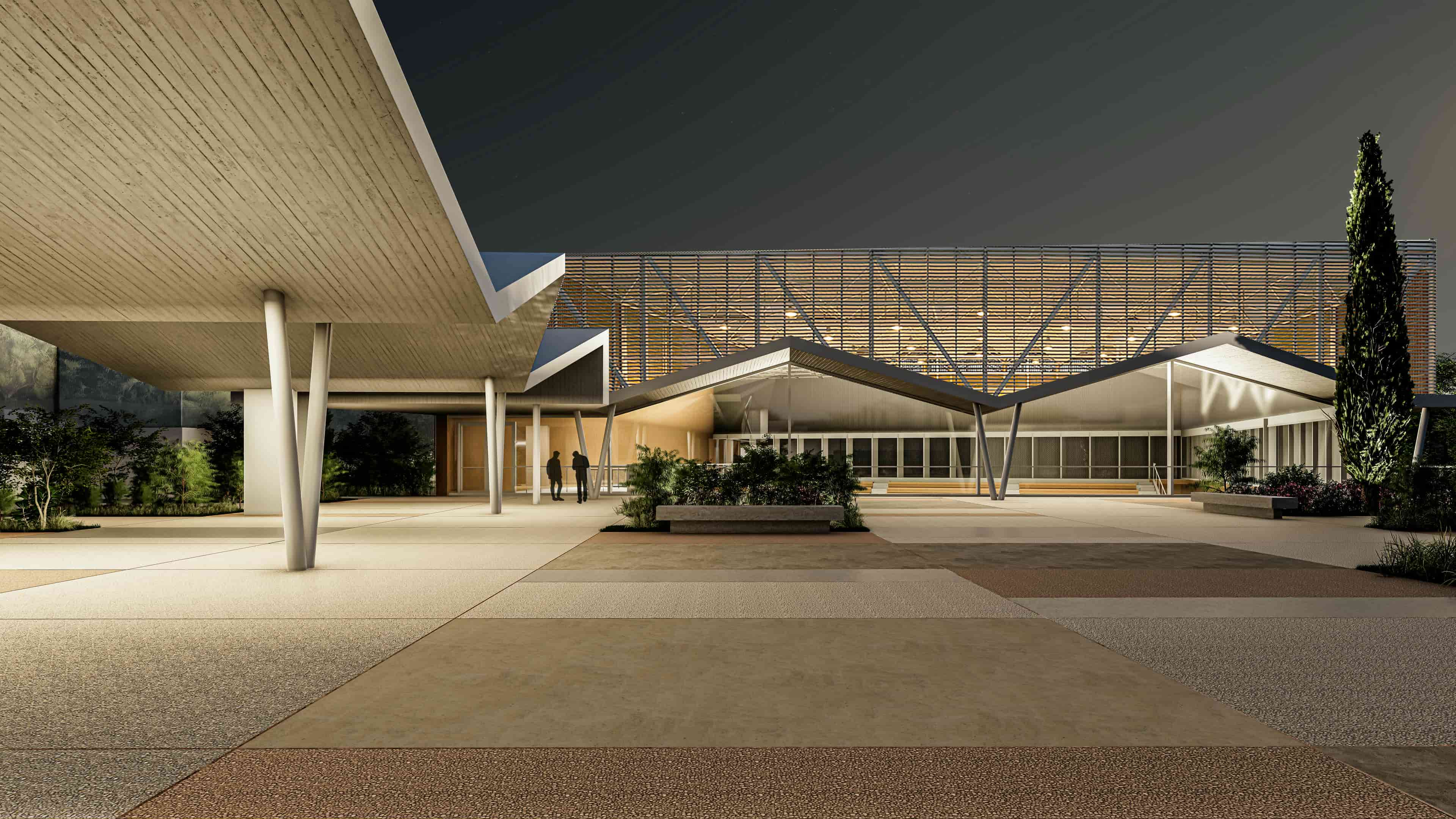 Pancyprian Highschool – Masterplan and Sports Hall, Nicosia